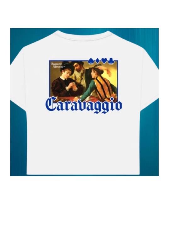 Bagouve Tops - 🆕-BAGOUVE- CARDSHARPS WHITE
T-SHIRT. Size: Medium